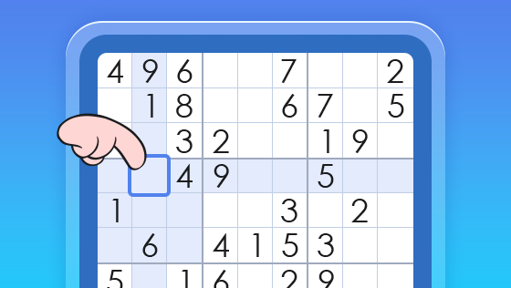 technique to solve sudoku